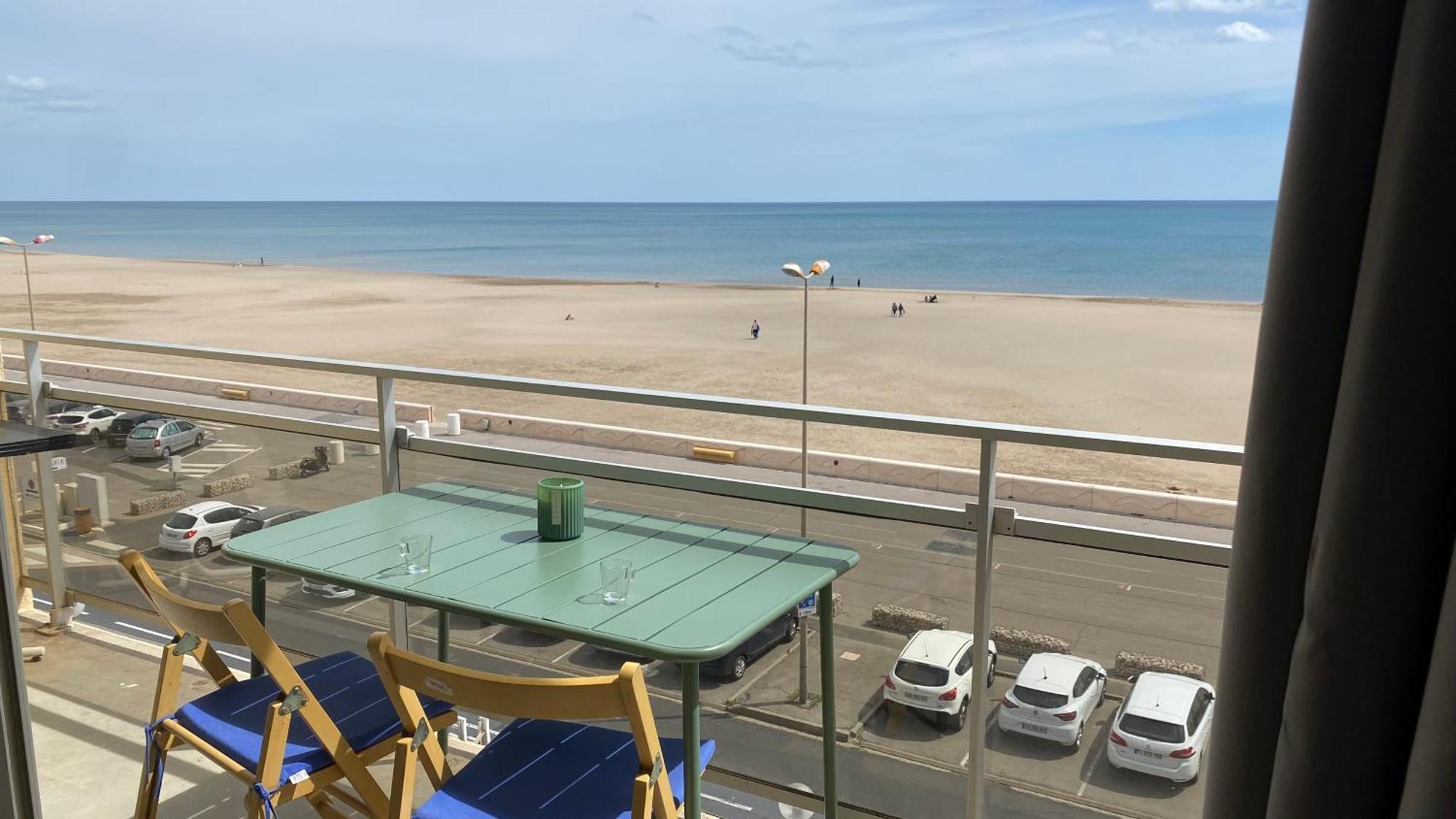 נרבון Appt T3 Front De Mer Belle Vue מראה חיצוני תמונה